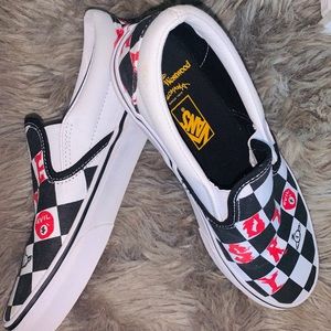 vivienne westwood x vans slip-ons